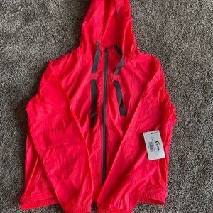 Zyia Lightweight Pink Hoodie Windbreaker